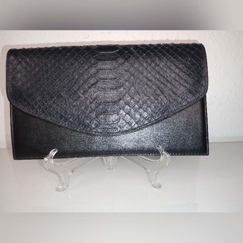 The Monique Clutch - Genuine Leather Made In Brazil